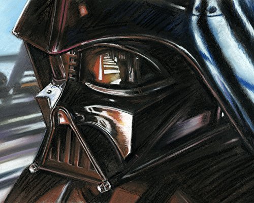 Star Wars - Darth Vader Handmade Pastel Painting Poster Photo Paper Size 16'x20'