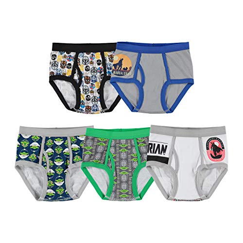 STAR WARS Baby Yoda Mandalorian Underwear Multipacks Sizes 2/3t, 4t, 4, 6, 8, and 10