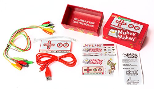 Makey Makey STEM Kit from Joylabz, Educational Science Kits, 1000s of Engineering and Computer Coding Activities, Hands-on Technology Learning Fun, Engineering Kits for Kids, STEM Kits