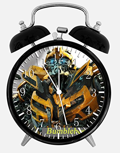 Transformers Bumblebee Desk Alarm Clock 4 inches Decor Y14 Nice for Gifts