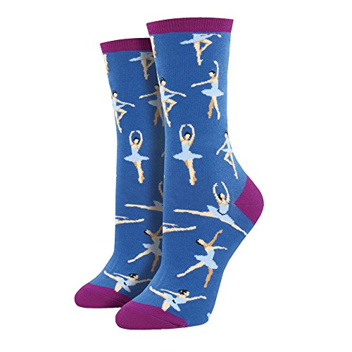 Socksmith Ballet People Deep Periwinkle One Size