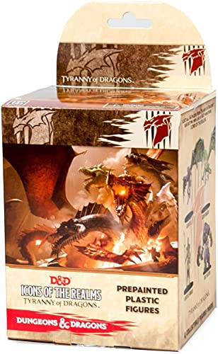 WizKids Dungeons & Dragons Miniature Figurines - D&D Icons of The Realms: Tyranny of Dragons Booster Pack