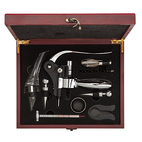 Kitchy Premium Wine Gift Set - Bottle Opener Corkscrew All-in-one Accessories Set for Wine Lovers