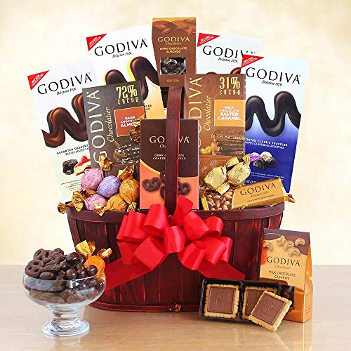 California Delicious Godiva Connoisseur Gift Basket