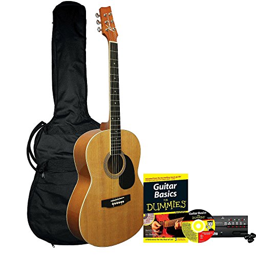 Guitar For Dummies Acoustic Guitar Starter Pack (Guitar, Book, Audio CD, Gig Bag)