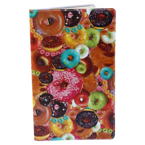 Donut Secret Collage Large Journal (Diary, Notebook) w/Moleskine Cahier LG Cover