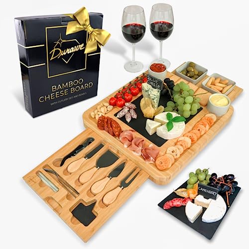 Best Charcuterie Boards Set Cheese Boards Charcuterie Boards Gift Set CheeseBoard Gift Set, Board for Picnic Charcuterie Board Set Housewarming Wedding Gifts for Couple Bridal Shower Gift Xmas Present