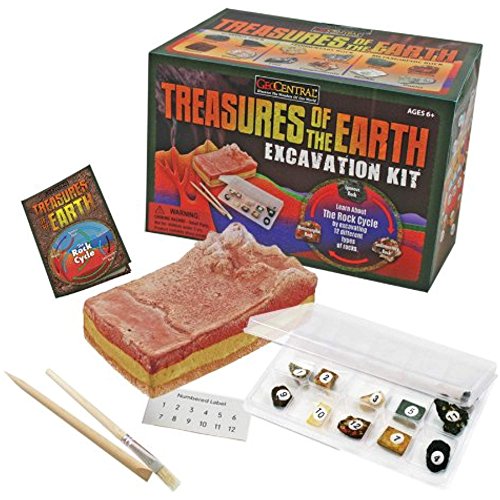GeoCentral Excavation Dig Kit - Treasures Of The Earth