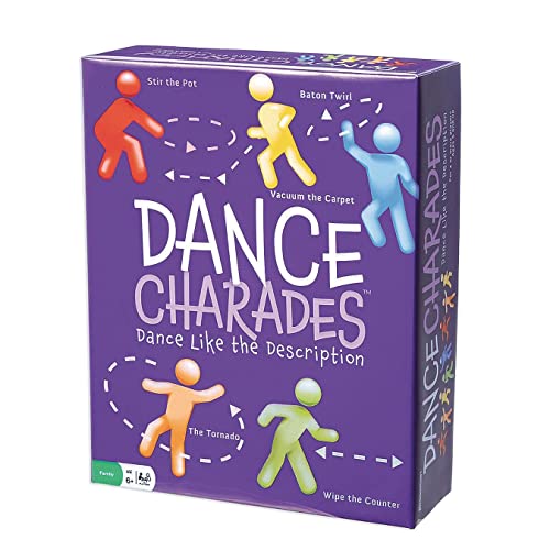 Pressman Dance Charades Game: Can Be Played with Included CD, Alexa Skills or Google Assistant