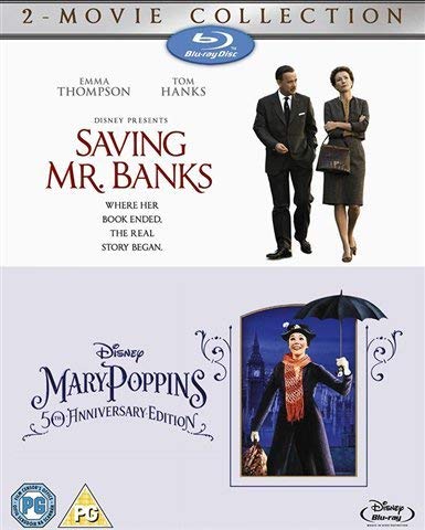 Saving Mr Banks & Mary Poppins 50th Anniversary Edition [Blu-ray] [Region Free] [UK Import]