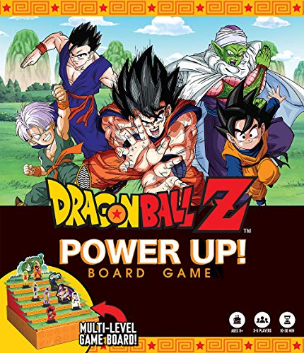 Dragon Ball Z Power Up Board Game | Based on the popular Dragon Ball Z Anime Series | Fast paced board games | Easy to learn and quick to play | Fun game for all the whole family and any Dragon Ball Z