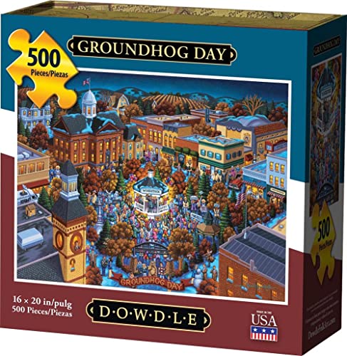 Dowdle Jigsaw Puzzle - Groundhog Day - 500 Piece