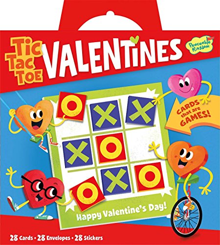 PEACEABLE Kingdom Card Tic Tac Toe Super Valentine, 1 EA