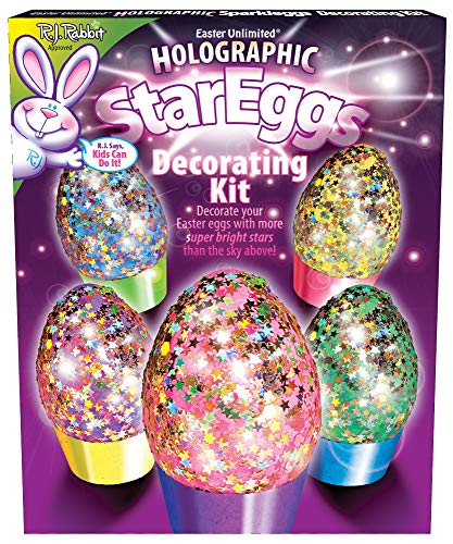 Easter Unlimited Holographic Star Egg Coloring Kit