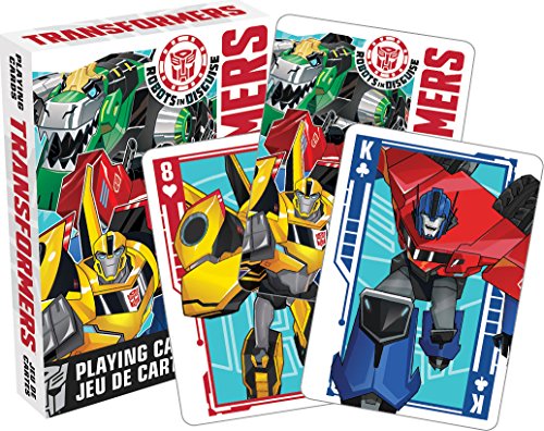 Aquarius Transformers Robots In Disguise Playing Cards