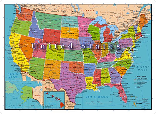 U.S.A. Map Puzzle 300 Piece