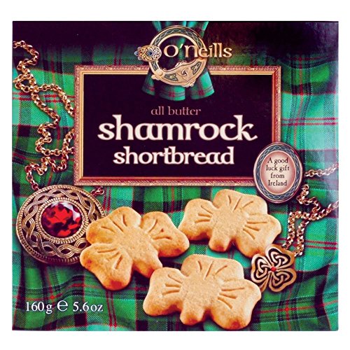 O'Neills Shamrock Shortbread Cookies, 5.6 Ounce