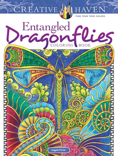Creative Haven Entangled Dragonflies Coloring Book (Adult Coloring Books: Insects)