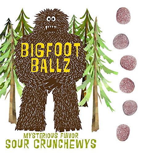 Bigfoot Ballz Sour Candy - MADE IN THE USA - Gag Gifts - Funny Father's Day Gift
