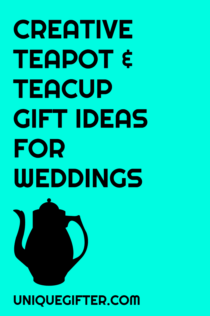 I want to get my friends something from their wedding gift registry, but also make it more fun and personalized. This is a great list of suggestions to add to a teapot or teacups, to give my gift that unique touch, but still give them something I know they want. Pinning this for later!
