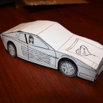 Coin Roll Car Cash Gift Idea