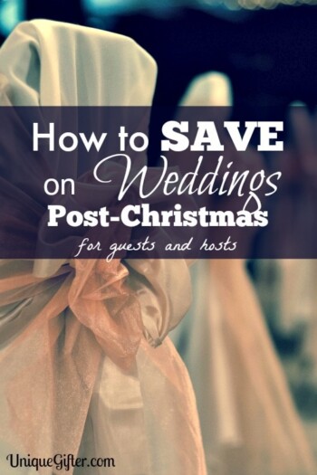 Ways to Save on Weddings Post Christmas
