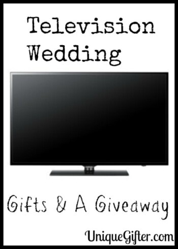 Television Wedding Gifts & A Giveaway