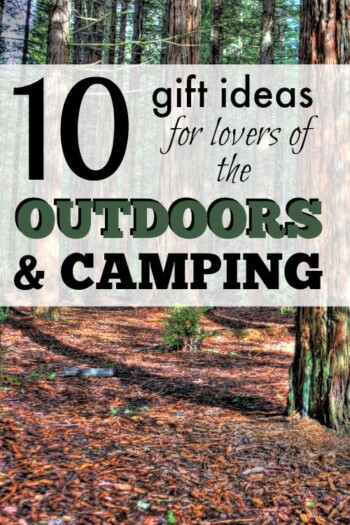 10 Gift Ideas for Lovers of the Outdoors and Camping - Something for your wilderness happy friends