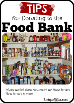 Tips for Donating to Food Banks
