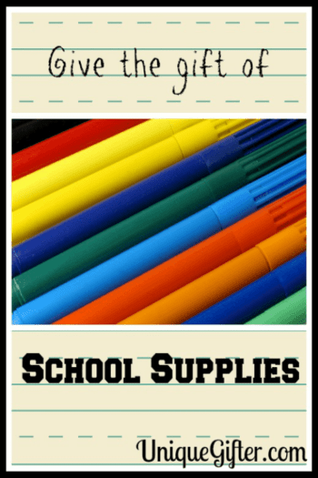 Give the Gift of School Supplies