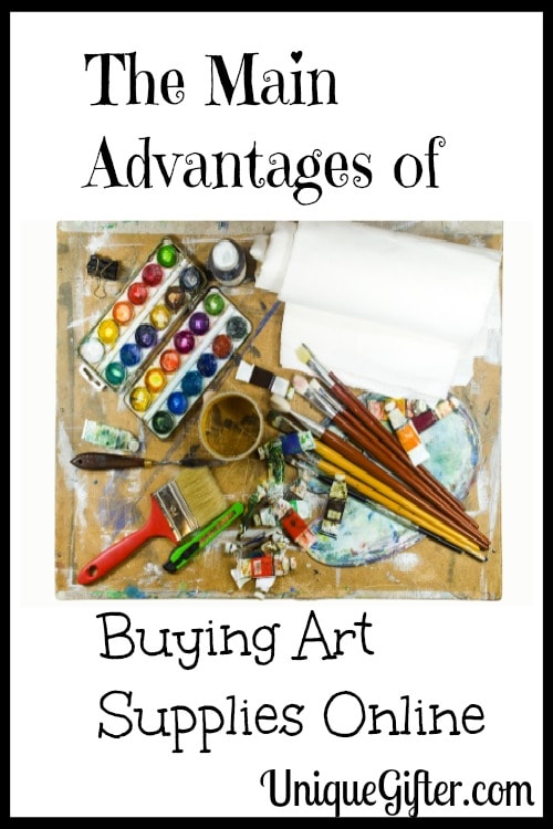 The Main Advantages of Buying Art Supplies Online