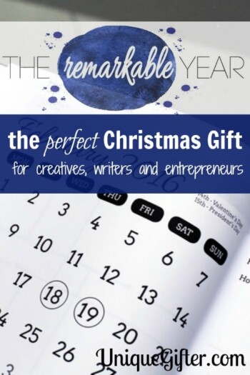 The Remarkable Year - The Perfect Christmas Gift for creatives, writers and entrepreneurs