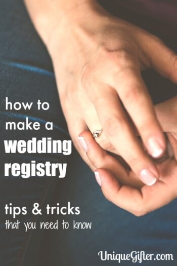 I would NEVER have thought of these wedding registry tips and tricks. They are also so easy to set up, I had no idea!
