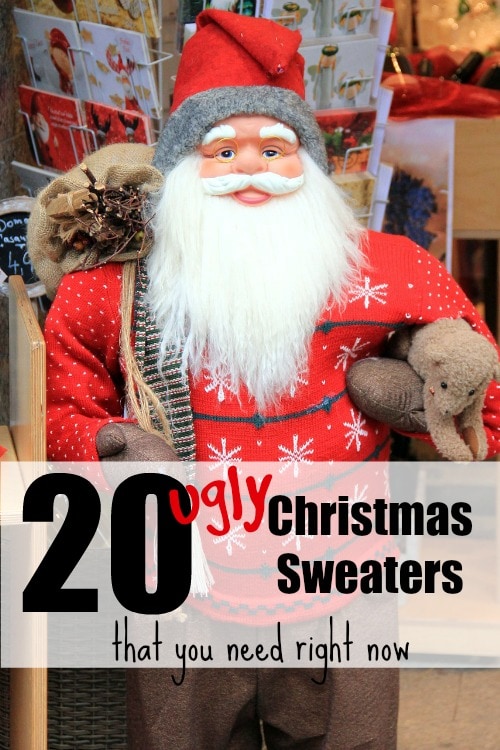 Ugly Christmas sweaters have risen to a new level. Check them out and be the most awesomely dressed party goer this year.