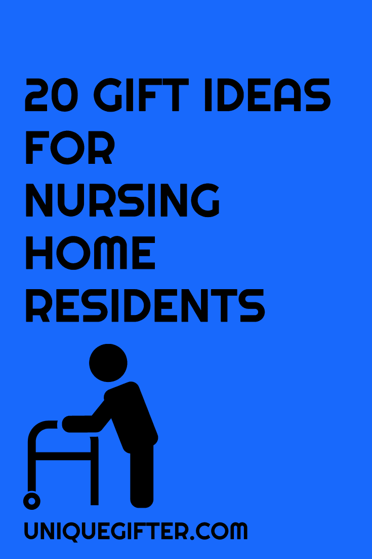Finding gift ideas for my grandma is so hard; this is such a helpful post! I've got years worth of gift ideas for nursing home residents now, which is good because more family members will be there in a few years. Definitely repin this for the future!