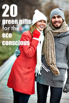 I love all of these eco friendly ideas; they will be perfect gifts for my sister in law and my cousin. So green!