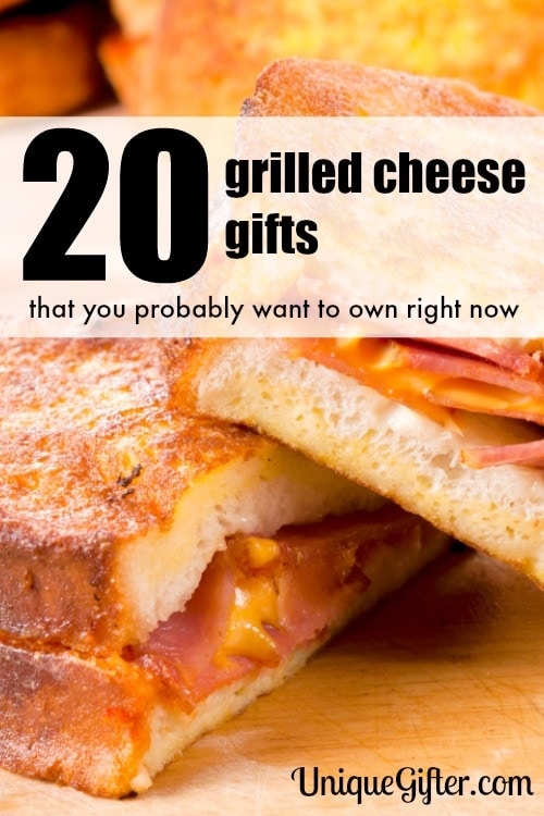 Delicious and gooey grilled cheese awesomeness. These will make rad birthday presents for guys and gals. Yummmm.