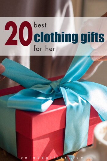 20 best clothing gifts for women - some great ideas in here for Christmas!