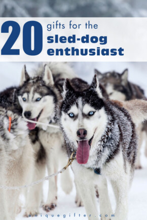 Need a birthday gift idea for a musher? Take a look at this epic list of gifts for the sled dog enthusiast and consider your Christmas shopping done!