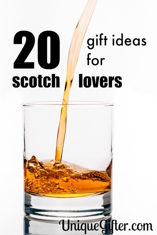 Single malt on the rocks? That's what my husband loves. Here are 20 gift ideas for scotch lovers, aka Christmas presents for my husband.