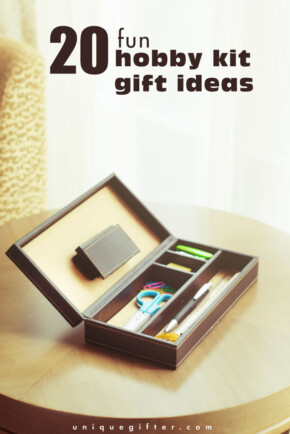 I love these hobby kit gift ideas! They are perfect for the crafty people in my life. It seems like everyone is into DIY, crafts and fun projects all the time, but it's so hard to know what an artistic person might like. I also love these as teenager gifts because they're self-contained, so they don't have to have a million other art supplies already in order to enjoy them.