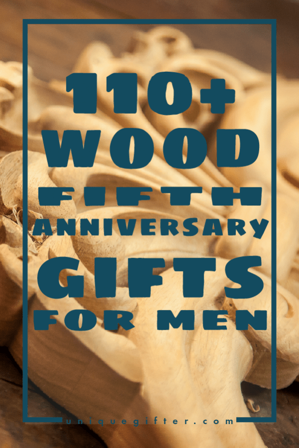 110+ Wooden 5th Anniversary Gifts for Men - Unique Gifter