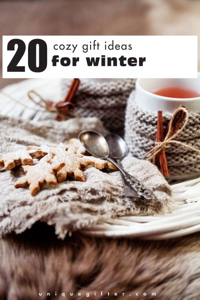 Ready to snuggle up for winter time? Choose one of these cozy gift ideas for winter to warm the hearts and bodies of friends and family!