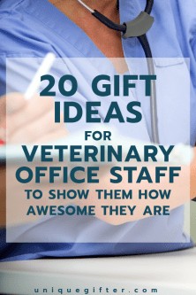 Who runs the show at your animal hospital? Show them how awesome they are with one of these gift ideas for veterinary office staff.