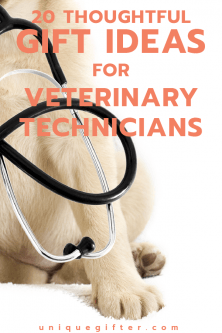 Is there a vet tech that makes the world better at the animal hospital? Say thanks with these gift ideas for veterinary technicians!