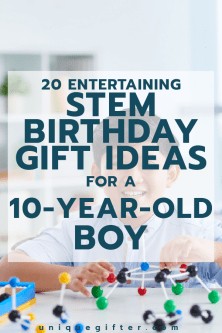 STEM Gift Ideas | Birthday Presents for Boys | 10 Year Old | Christmas Gifts | Non-Toy Gifts | Screen Free Gifts