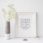 Gift Ideas for the Letter F - Fitzgerald quote