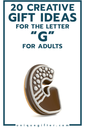 Setting up the world's best scavenger hunt? Use these inventive gift ideas that start with the letter G | Birthday | Anniversary | Adult | Gifts that begin with the letter G