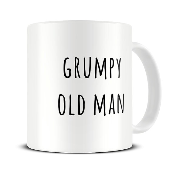 Grumpy old man mug