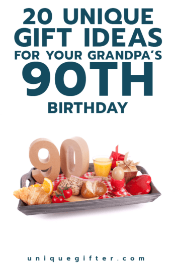 90th Birthday Gift ideas for Grandpa | Milestone Birthdays for Him | Gifts for Men | Big Birthday Ideas | Creative Presents for a 90th Birthday | Family Gift Ideas